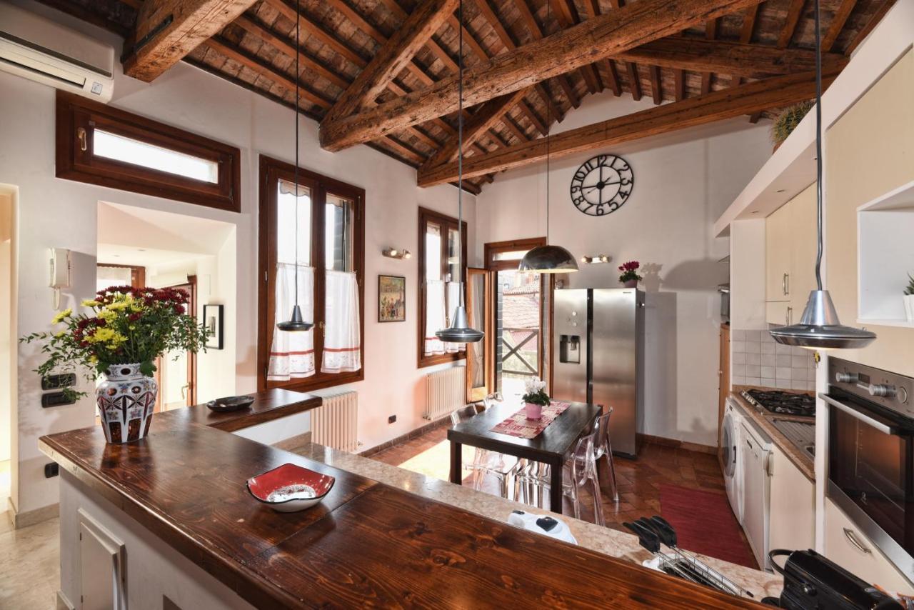 Ferienwohnung Bellissima Casa Vicino Biennale Grande Terrazza ! Venedig Exterior foto