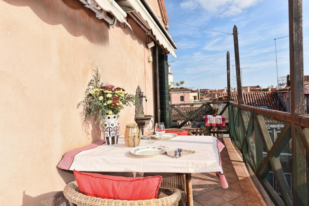 Ferienwohnung Bellissima Casa Vicino Biennale Grande Terrazza ! Venedig Exterior foto
